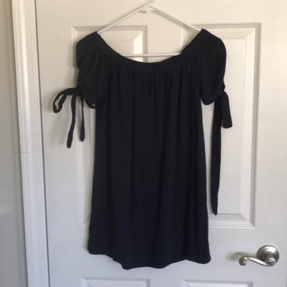 LULUS Dark blue mini dress.